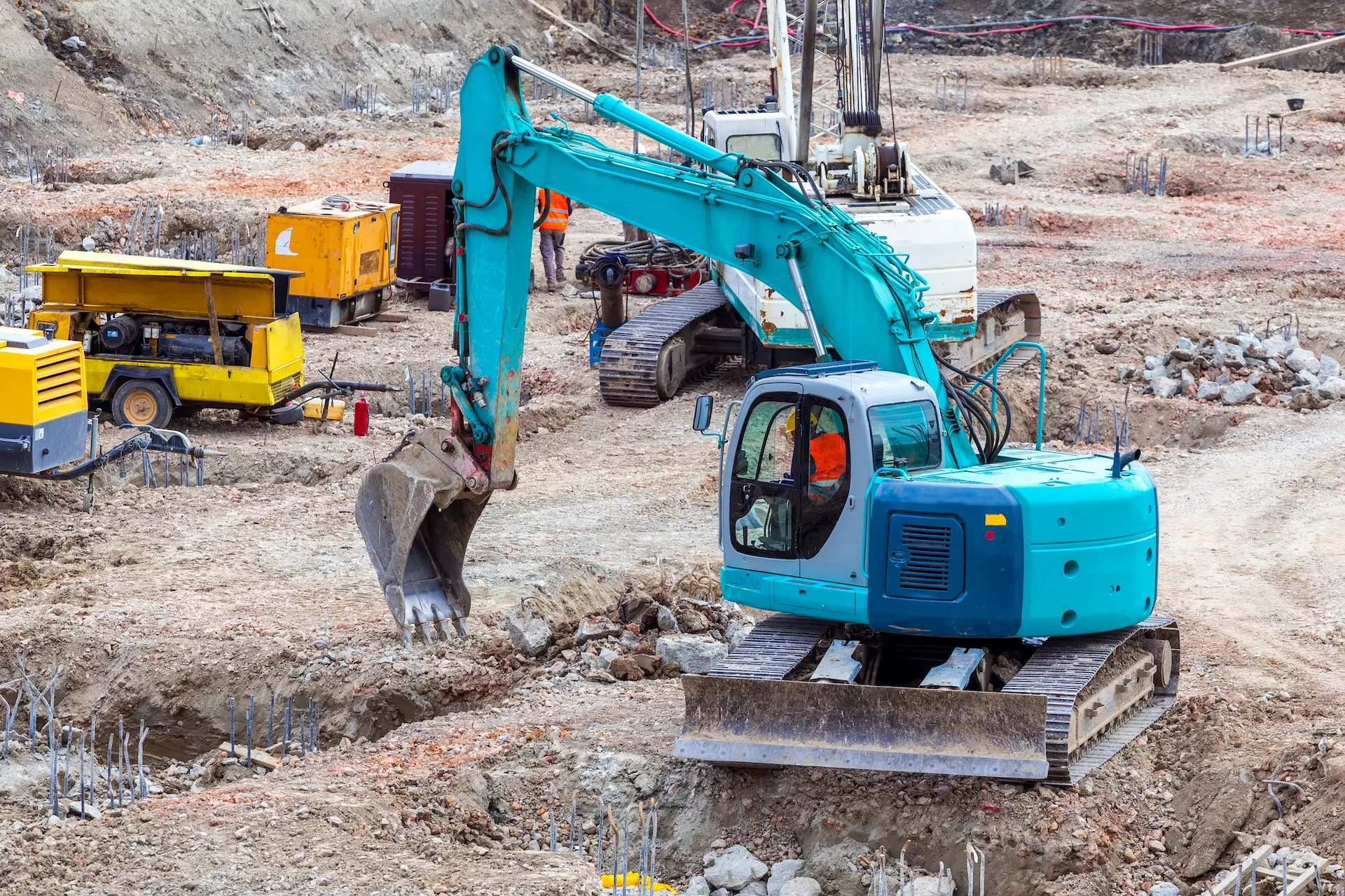 construction site with machinery and workers build 2025 10 16 11 52 50 utc